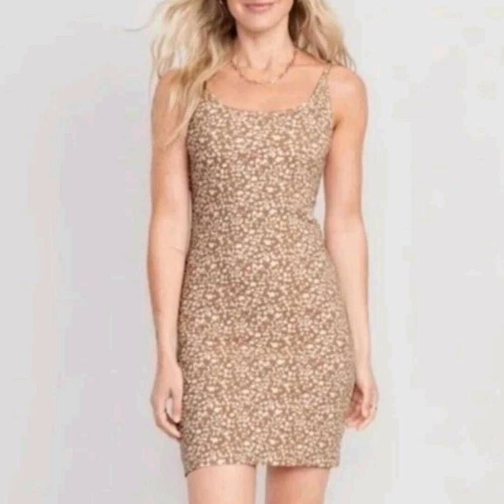 NWT Old Navy Fitted Rib-Knit Mini Dress